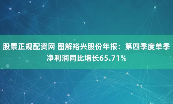 股票正规配资网 图解裕兴股份年报：第四季度单季净利润同比增长65.71%